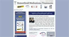 Desktop Screenshot of hemroidshemorrhoids.com